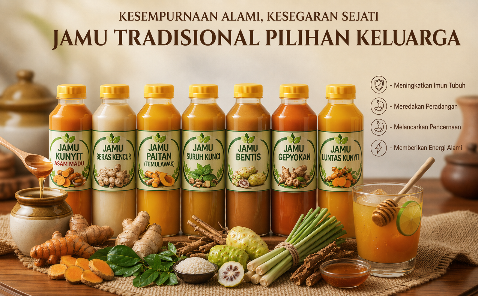 Jamu Tradisional Widarapayung: Rahasia Kesehatan & Kecantikan Cilacap yang Selalu Dicari